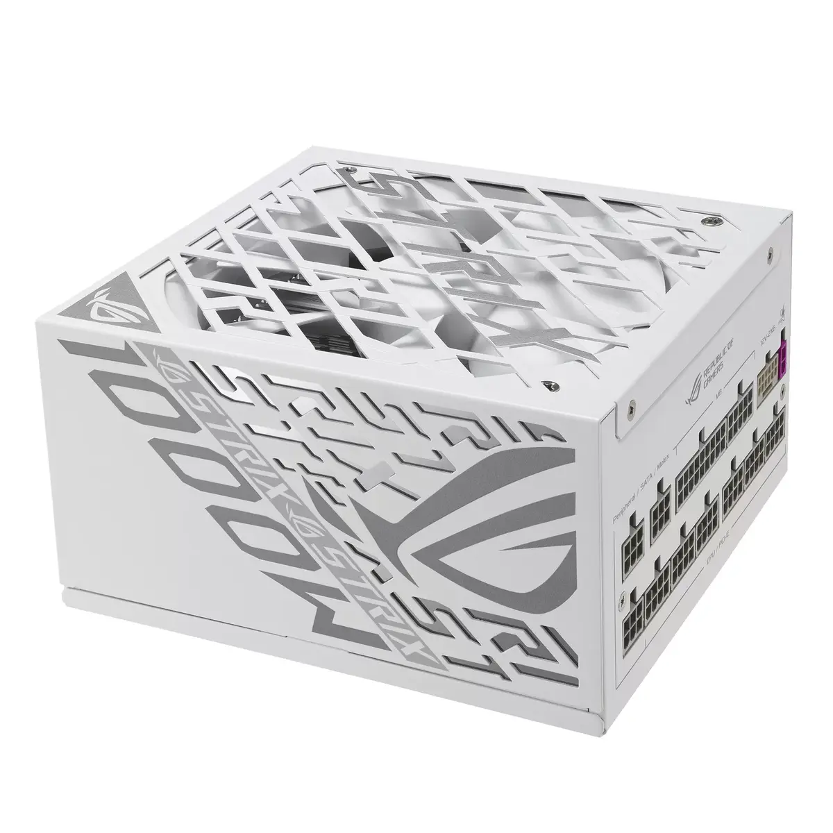Barošanas bloks ASUS ROG STRIX 1000P GAMING WHITE Photo 9