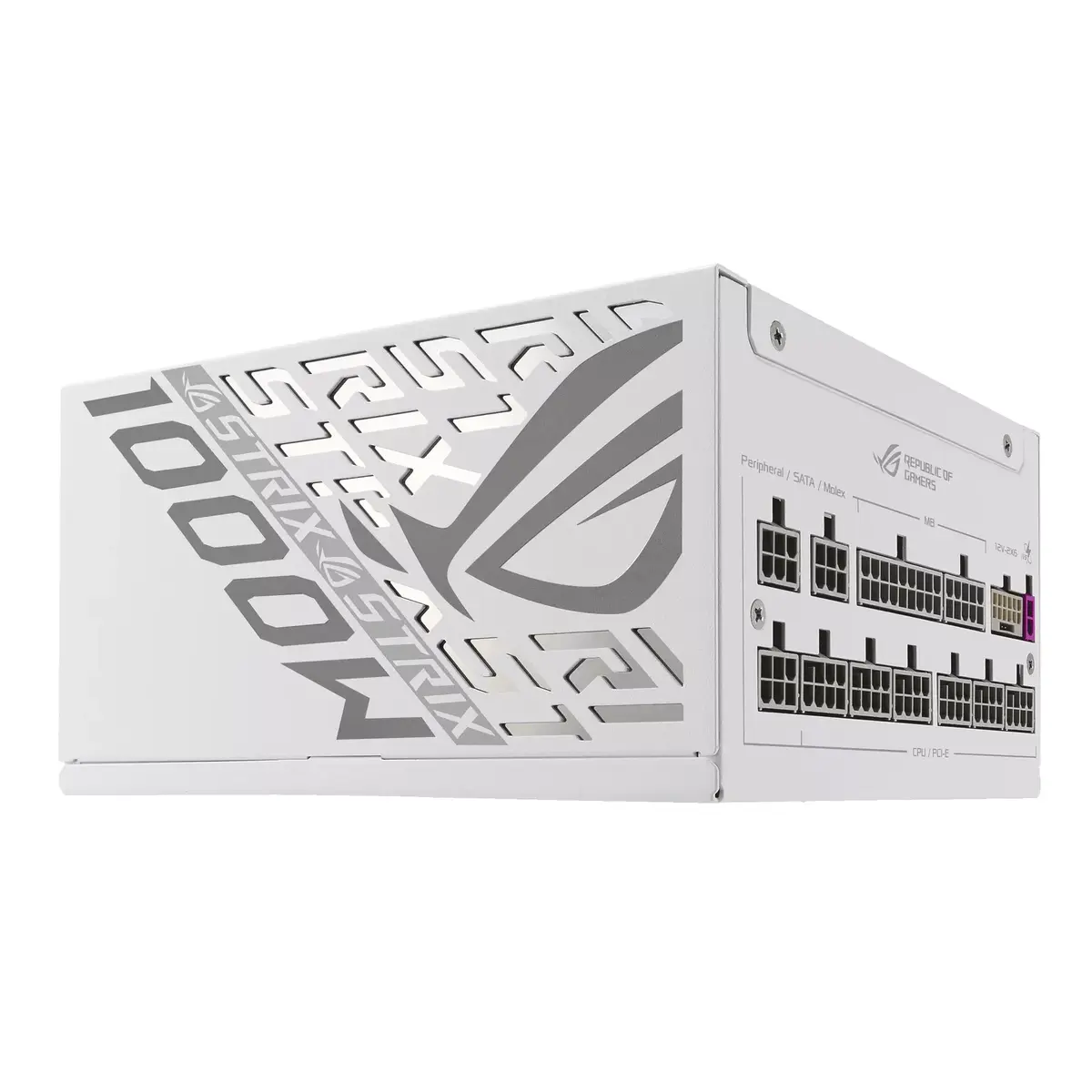 Barošanas bloks ASUS ROG STRIX 1000P GAMING WHITE Photo 10