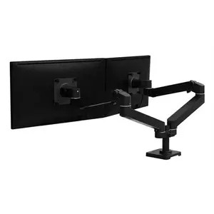 Monitor Mount Ergotron LX Series 45-686-292 Clamp Black 27 inch