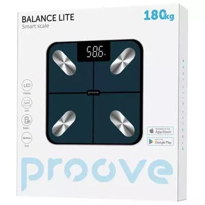 Proove Smart Scale Balance Lite Bluetooth zils
