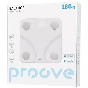 Proove Smart Scale Balance Bluetooth white