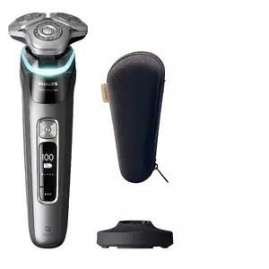 Philips i9000 Prestige XP9202/10 Wet & Dry Electric Shaver with SkinIQ Grey Battery Operated