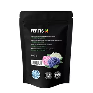Гранулированное удобрение FERTIS 0,8 кг для гортензий, сбалансированное питание для цветущих кустов