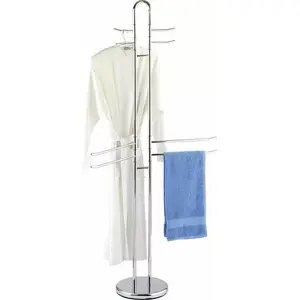 Wenko standing rack chrom model twm_521178 – chrome finish, freestanding bathroom accessory