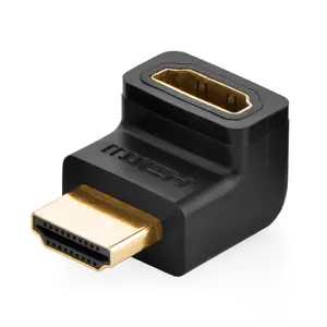 HDMI Gender Changer Ugreen 20110 Black Gold Connector 1 HDMI Connector 2 HDMI