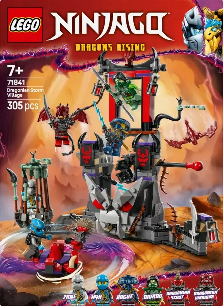 LEGO NINJAGO 71841 Dragon Village set Photo 4
