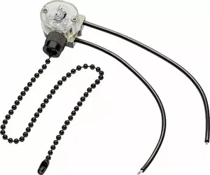 GTV chain pull switch WL-LAN1 black for lighting control (AE-WLLAN1-20)