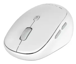 HYPER HS2100GL wireless mouse Right-hand Bluetooth 2400 DPI 6 buttons white/grey
