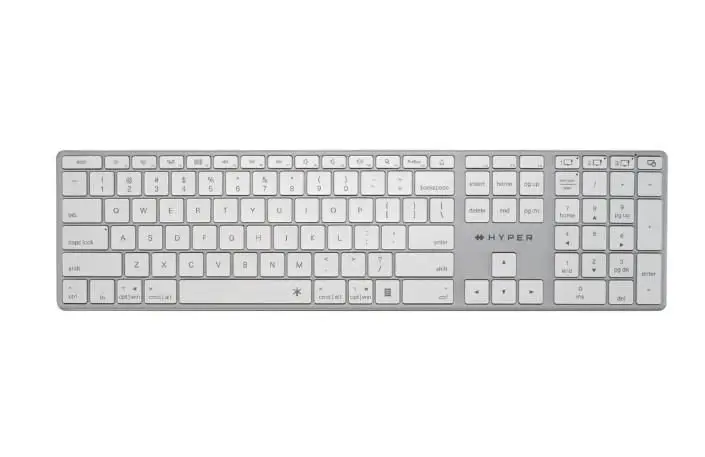 HYPER HyperSpace Next Bluetooth Keyboard - Nordic Photo 7