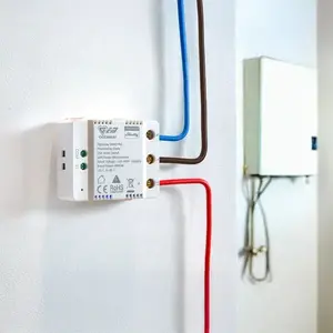 Viedais relejs Shelly SHELLY_PBS_SW40 — 25 A, 110–240 V, 6000 W, balts
