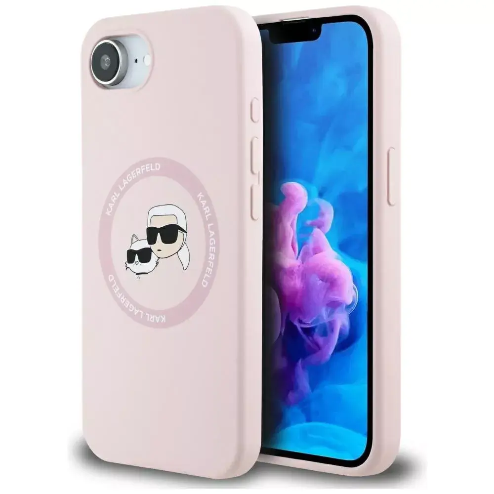Phone case Karl Lagerfeld Liquid Silicone MagSafe iPhone SE4 Photo 4
