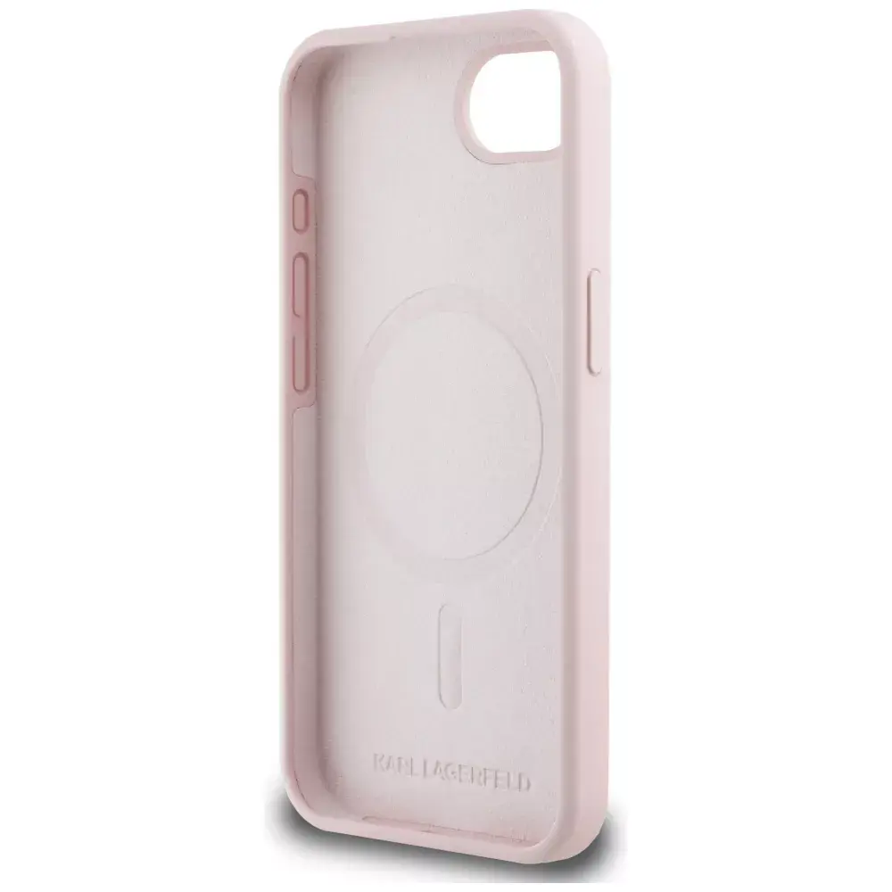 Phone case Karl Lagerfeld Liquid Silicone MagSafe iPhone SE4 Photo 5