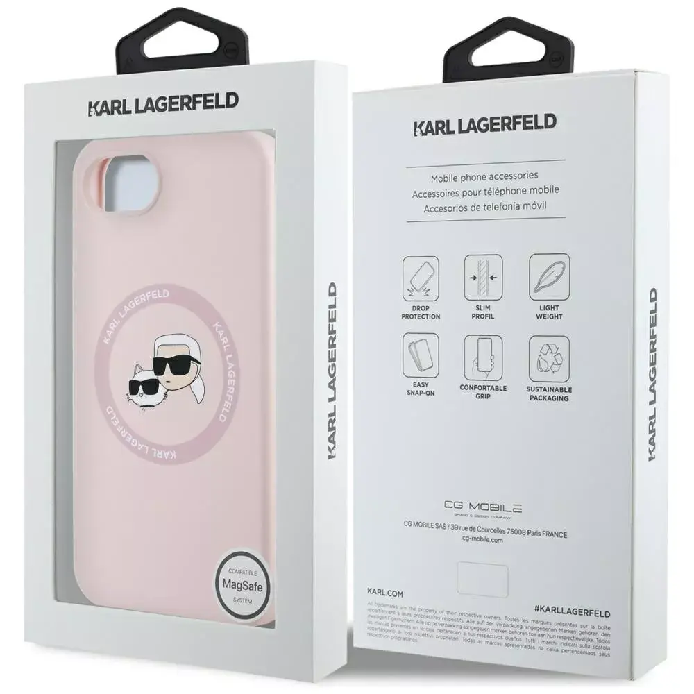 Phone case Karl Lagerfeld Liquid Silicone MagSafe iPhone SE4 Photo 6