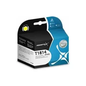 Cartridge Asarto Epson T1814 XP 30/102/202/305/402 Yellow