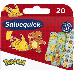 Plāksteri Orkla SALVEQUICK DZIECI Pokemon — bērnu līmplāksteri ar Pokemon dizainiem