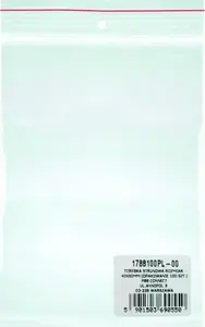 Пакет с тягой Office Products LDPE 550 x 550 мм, 100 шт., прозрачный