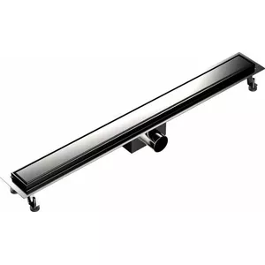 Linear shower drain SpiroFlex AQUA STEEL LA 500 mm with brushed grate SZGM (SX-OLA500SZGM)