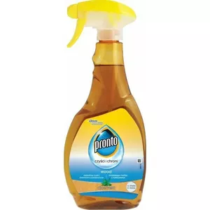 Augu koka mēbeļu aerosols Pronto Wood Aloe Vera 500 ml — tīrīšanas un pulēšanas līdzeklis