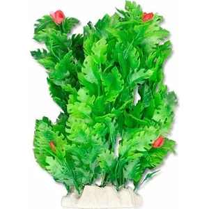 Aquatic Plant HAPPET HAPPET ROŚLINA FOLIA 20cm – artificial aquarium decoration, 2 stems