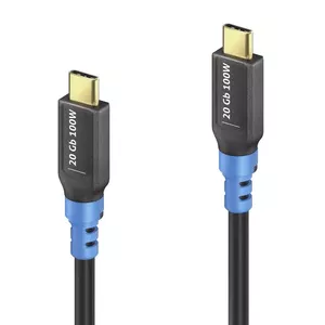USB cable PureLink FI-U400-015 USB4 Gen 2x2 1.5 m USB C Black Blue