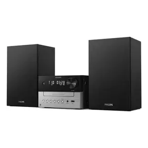 Home audio micro system Philips TAM3205M2 20 W Black Silver