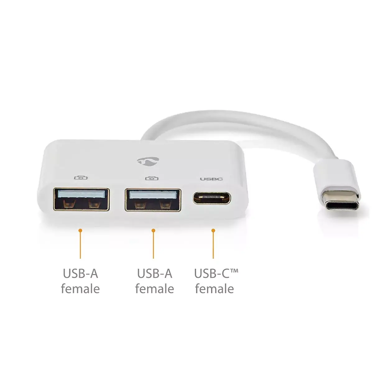 Nedis CCGB64785WT01 USB Hub Type-C Photo 4