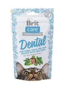 Uzkodas Brit Cat Snack Dental Tītars