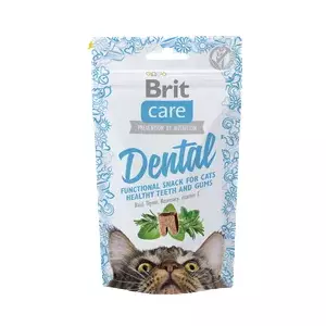 Snacks Brit Cat Snack Dental Turkey 50g Adult Cats