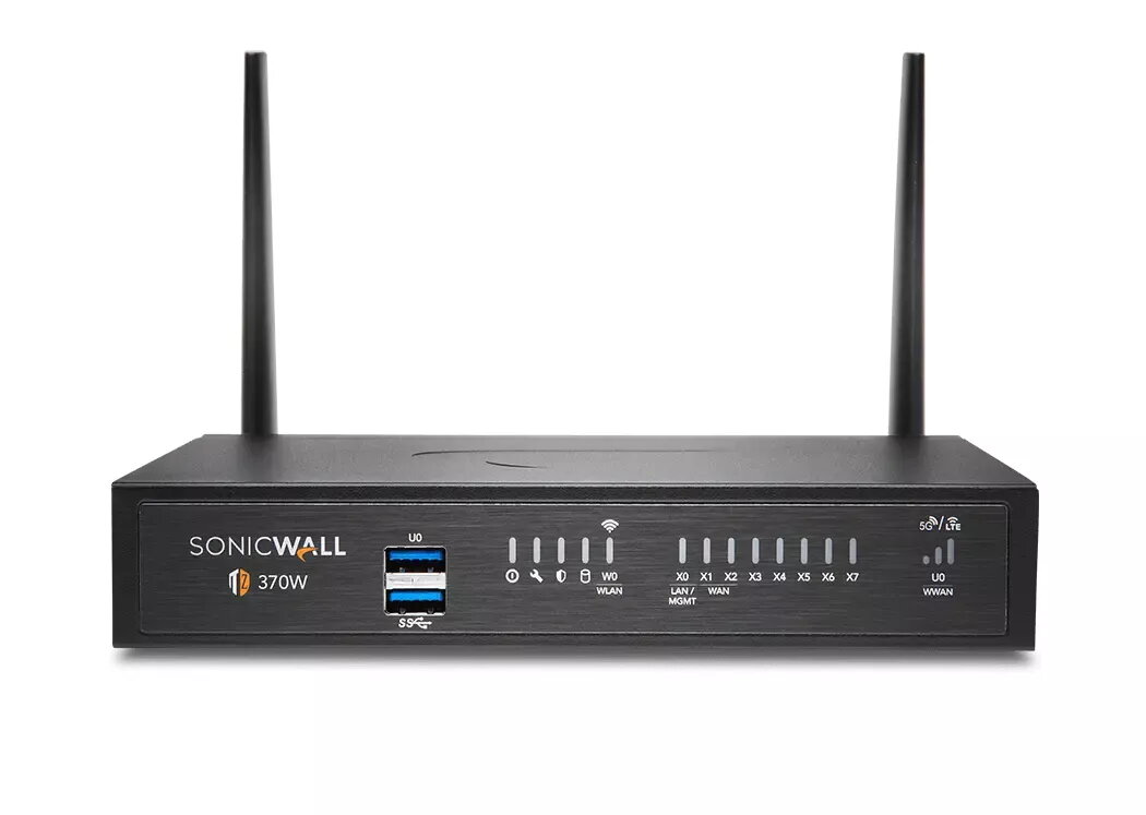 SonicWall TZ370 aparatūras ugunsmūris galddatoram 3
