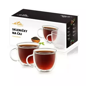 ETA | Stikla krūžu komplekts, 2 gab. | ETA915391000 | 2 gab. | Piemērots mazgāšanai trauku mazgājamā mašīnā