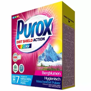 Veļas pulveris Purox Color 490 g, krāsainai veļai