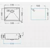 PYRAMIS Volcano 070246611 stainless steel sink Photo 2