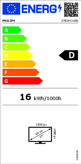 Монитор Philips 1000 series 27E2N1100L/00 27" Full HD Photo 25