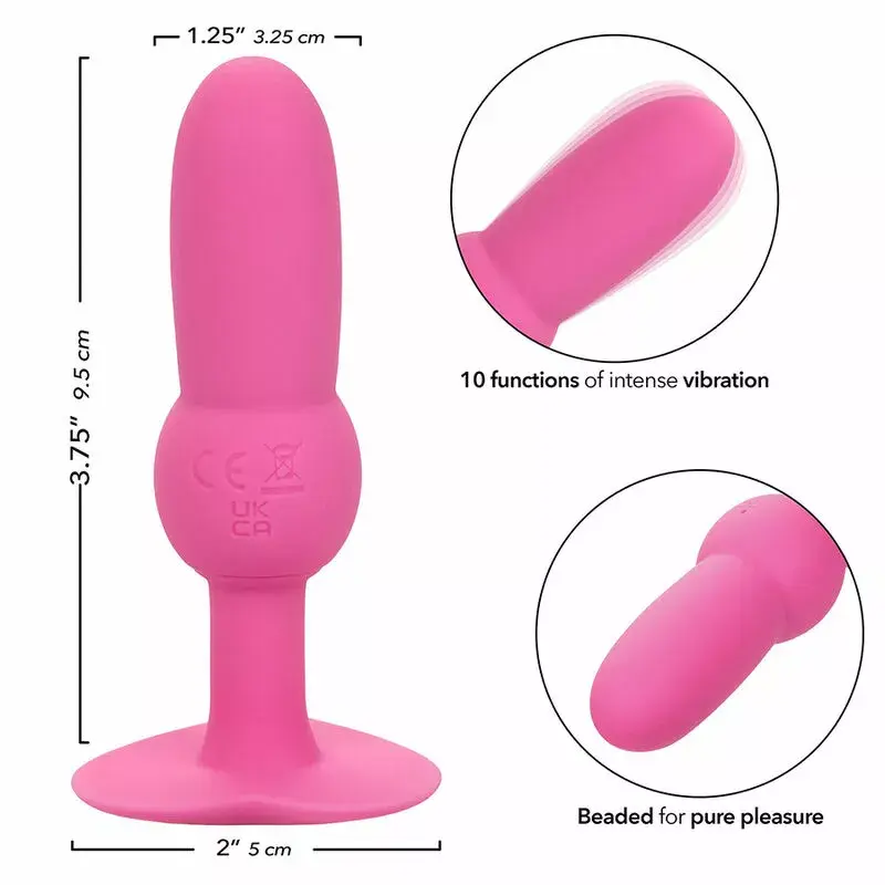 Анальный вибратор CALEXOTICS First Time Anal Plug Photo 7