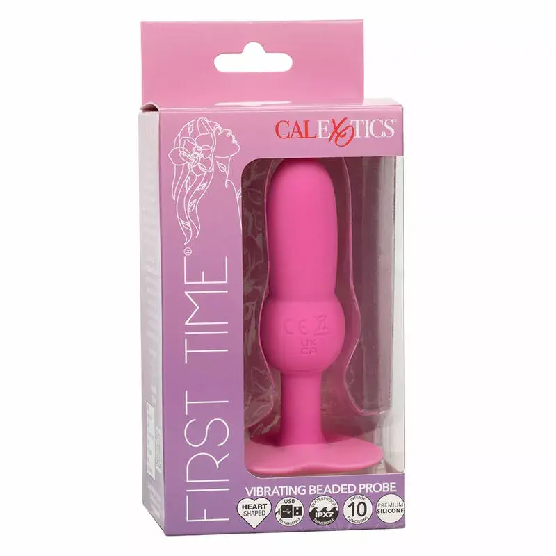 Анальный вибратор CALEXOTICS First Time Anal Plug Photo 10