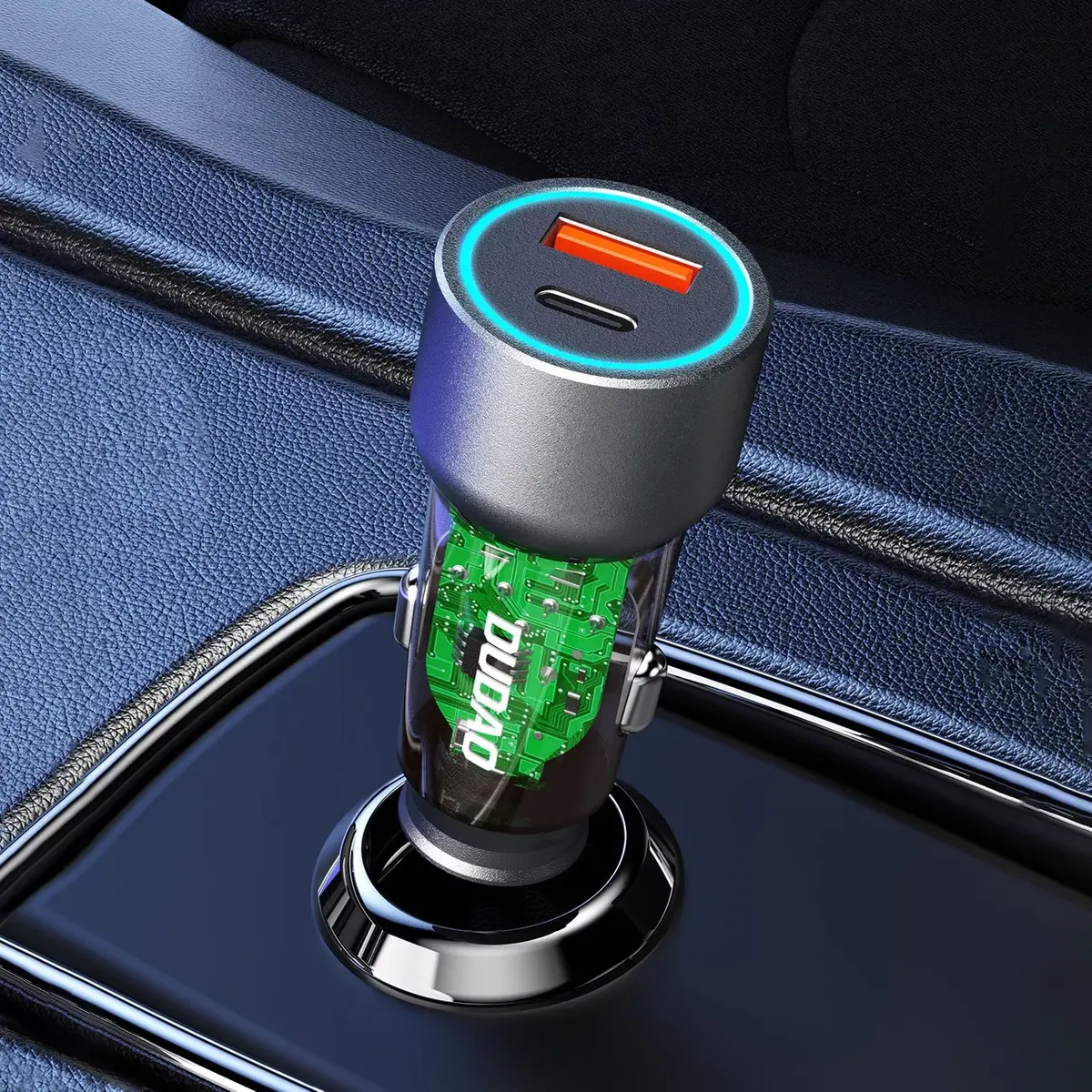 Dudao R4T 30W auto lādētājs USB-A USB-C Photo 2