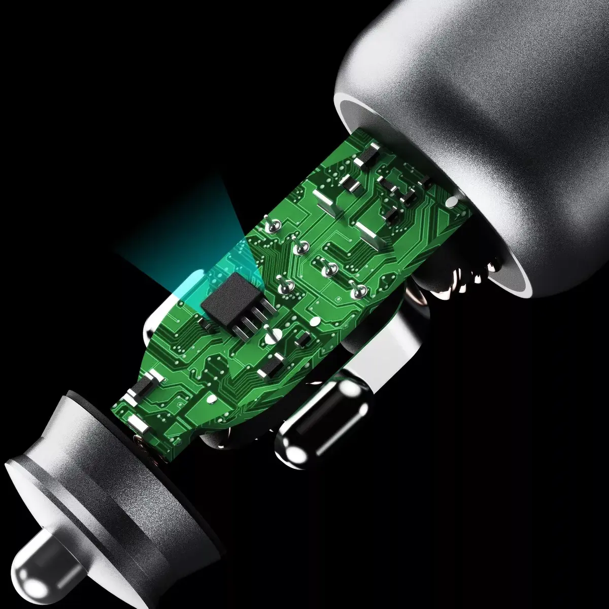 Dudao R4T 30W auto lādētājs USB-A USB-C Photo 5