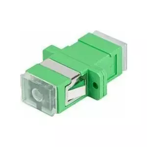 Fiber optic adapter LANBERG SC/APC Simplex SM, model FA-SCAP-SS01-0001-TR