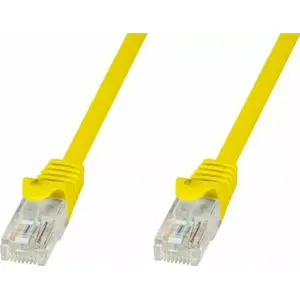 Патч‑корд TECHLY Cat5e UTP 0,5 м желтый CCA
