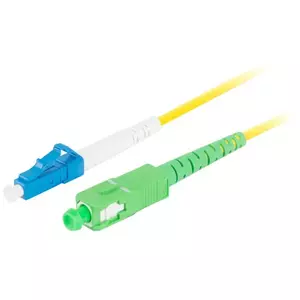Lanberg FO-LUSA-SS11-0010-YE InfiniBand Šķiedru Optikas Kabelis 1m LC SC G.657.A1