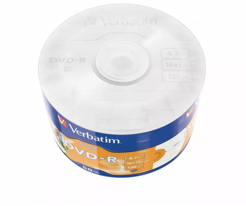VERBATIM DVD-R 4.7 GB 16x 50-pack Photo 3