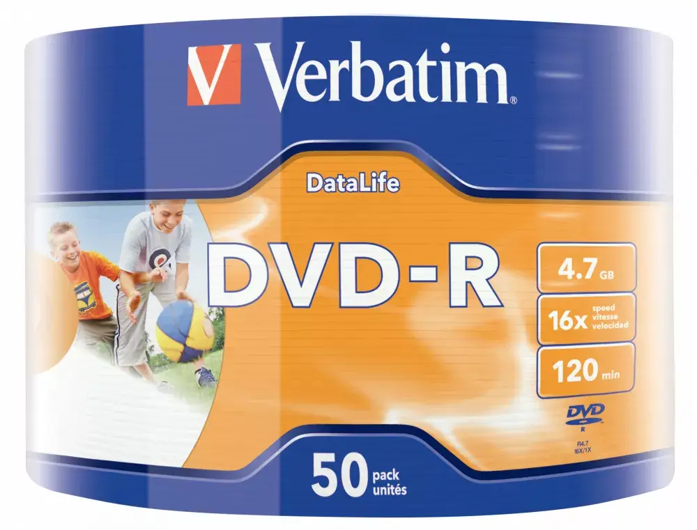 VERBATIM DVD-R 4.7 GB 16x 50-pack Photo 4