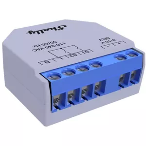 Dimmer Shelly Plus 0-10V Built-in Blue Grey 110-240V