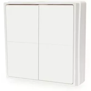 Light Switch Shelly SHELLY_B_WS_4 Plastic Ivory Control Buttons