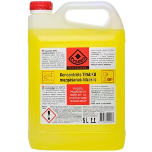 Dishwashing liquid concentrate KVADRO 5 L, concentrated cleaning solution for manual dishwashing