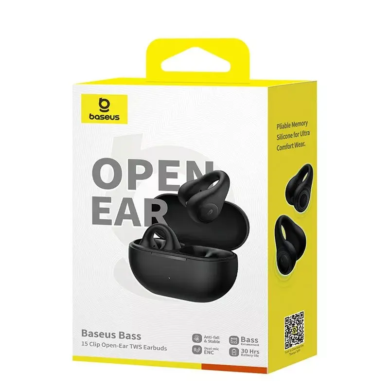 Baseus Bass 15 Clip Open Ear — Bluetooth 5.4, ANC Photo 6