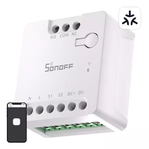 Smart WiFi Switch Sonoff MINI-D AC/DC 12–48V dry contact