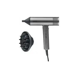 Фен SEVERIN HT 0169 — 2000 Вт, 3 скорости, 3 уровня нагрева, ионизация, диффузор и концентратор, шнур 2,8 м, алюминиевый корпус