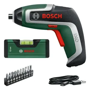 Bosch IXO 7 Skrūvgriezis, Ar akumulatoru 3.6 V Litija jonu, 235 apgr./min, Griezes moments 3 līdz 5.5 N⋅m, Pistoles rokturis ar iebūvētu apgaismojumu