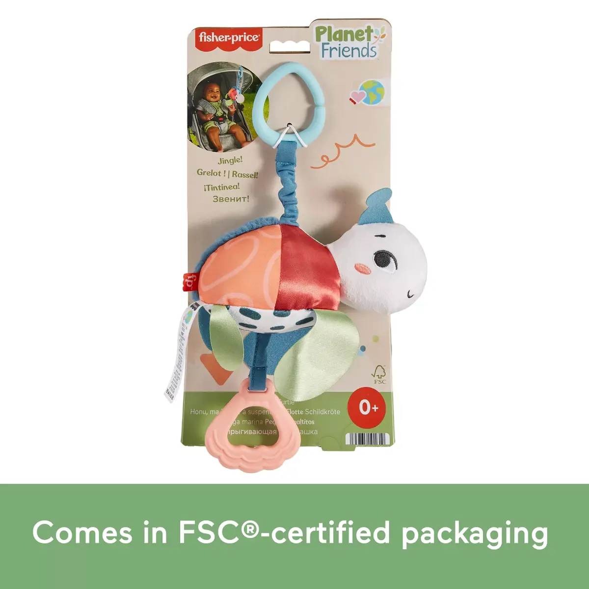 Bruņurupucis Fisher-Price Sea Me Bounce Turtle Photo 18